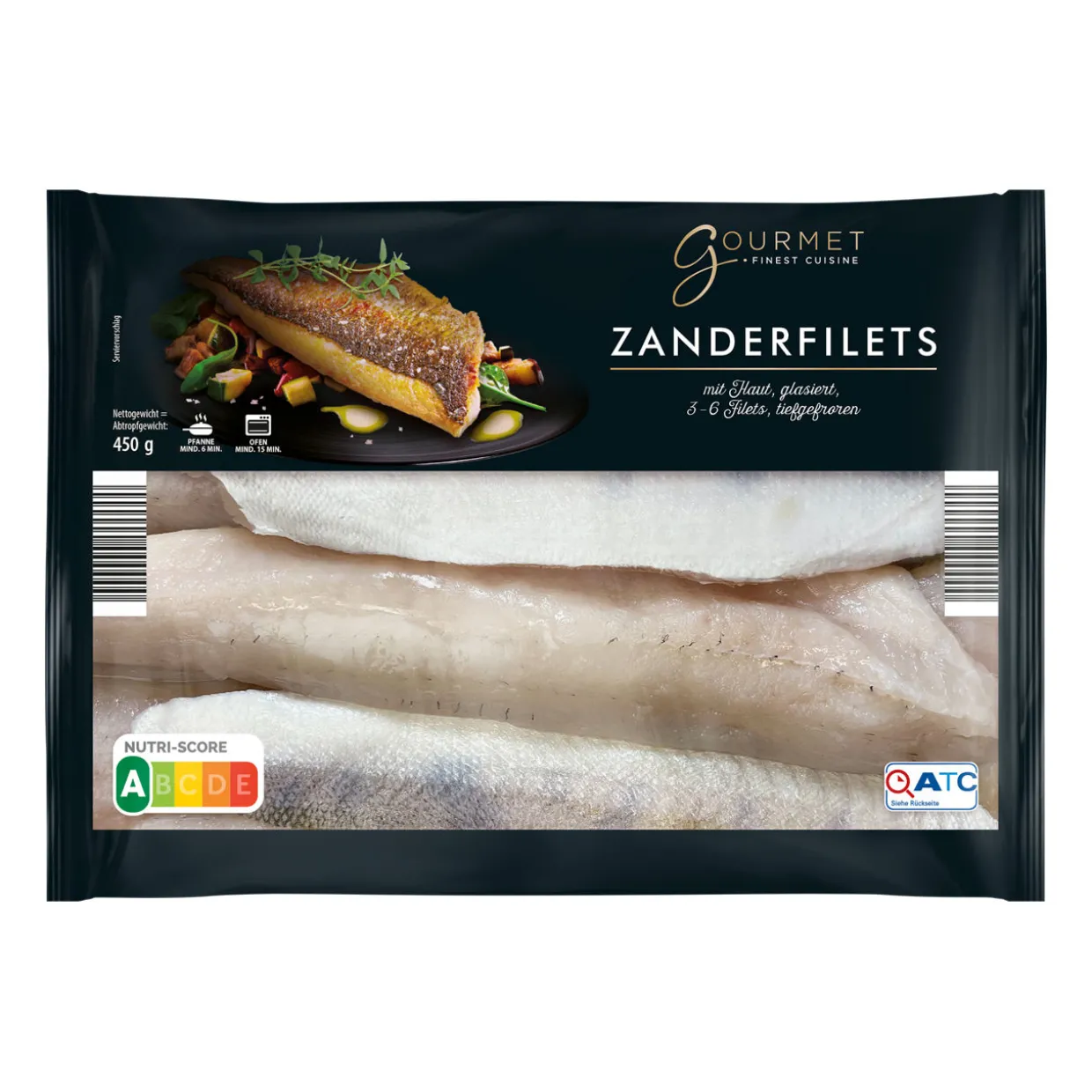 Zanderfilets tiefgefroren